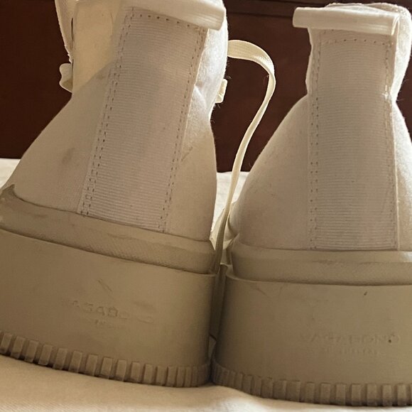 Vagabond Canvas and Leather Platform Sneakers Size 11 - Picture 10 of 10